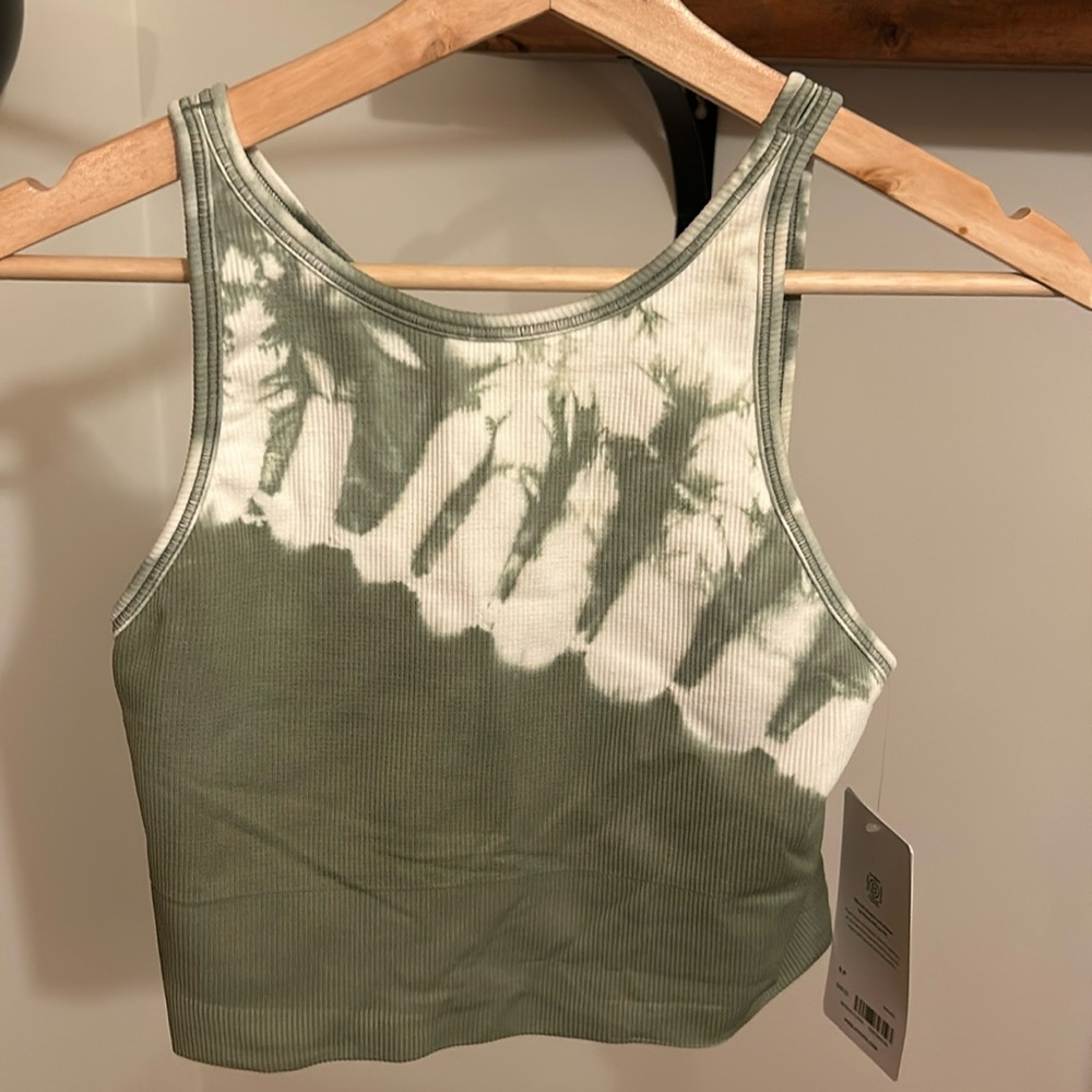 NWT Athleta Aurora High Neck Crop Tank